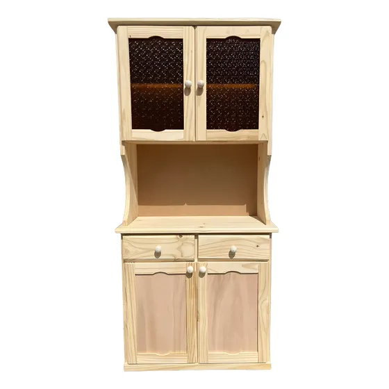 Alacena Madera 2 Puertas, Mueble De Cocina
