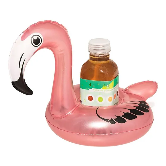 Posa Vaso Inflable Pileta  Flamenco Bebida