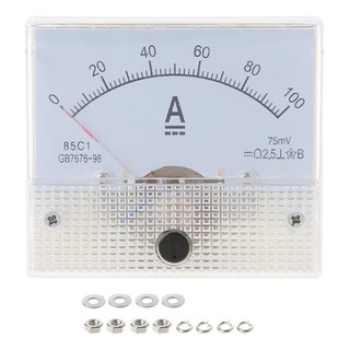 A 85c1 Dc Pointer Head Ammeter -100a A 85c1 Dc Pointer Head Ammeter -100a