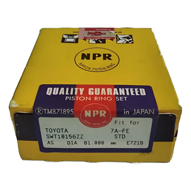 Anillos     N P R     Standard     Motor 1.8 Corolla Sapito