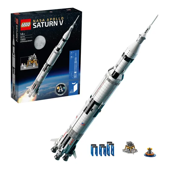 Lego 92176 Ideas Nasa Apollo Saturn V Space Rocket