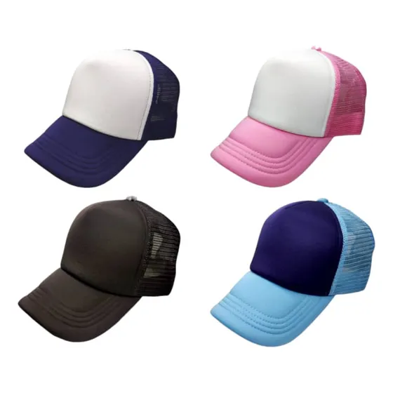 Gorras De Malla Unicolor Detal 3.5$ - Mayor 2.5$