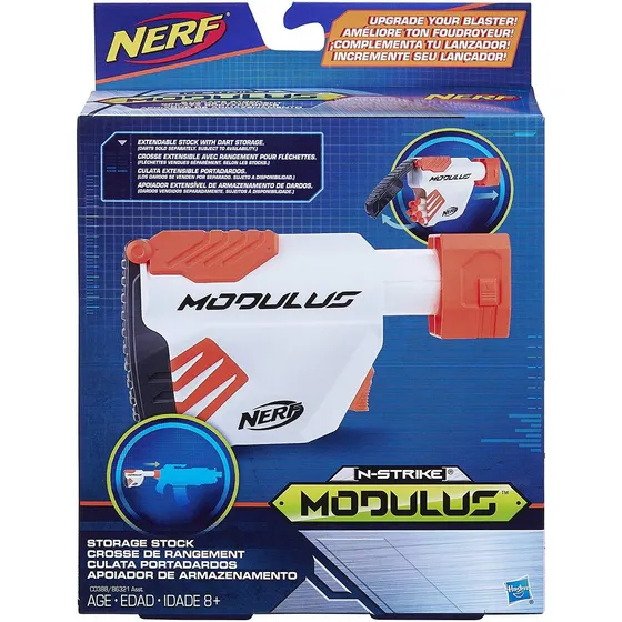 Stock De Almacenamiento Con Módulo Extensible Nerf N-strike