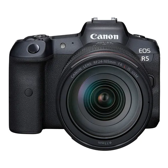 Cámara Canon Eos R5 Rf24-105mm F4 L Is Usm Color Negro