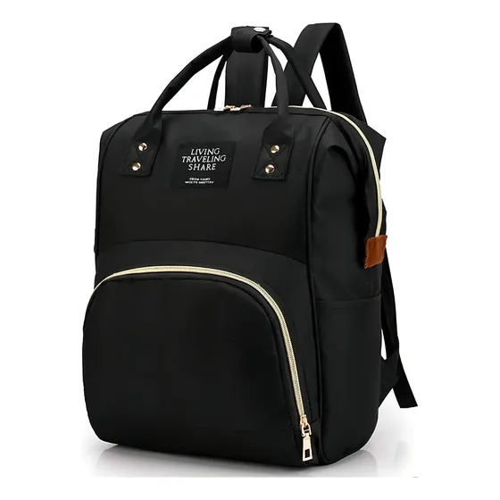 Mochila Maternal Color Negro