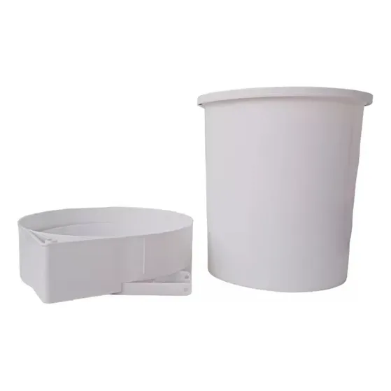 Papelera Oculta P/puerta Cocina Tobomatico Blanco Alfa Hogar