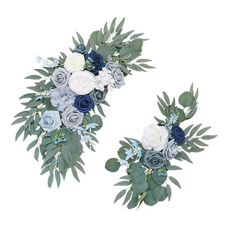 Flores Del Arco De La Boda/telón De Fondo De La Recepción Flores Del Arco De La Boda/telón De Fondo De La Recepción