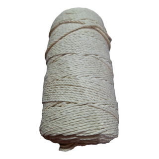 Cordón Macrame 2mm Algodón 300m Color Natural Manualidades Cordón Macrame 2mm Algodón 300m Color Natural Manualidades