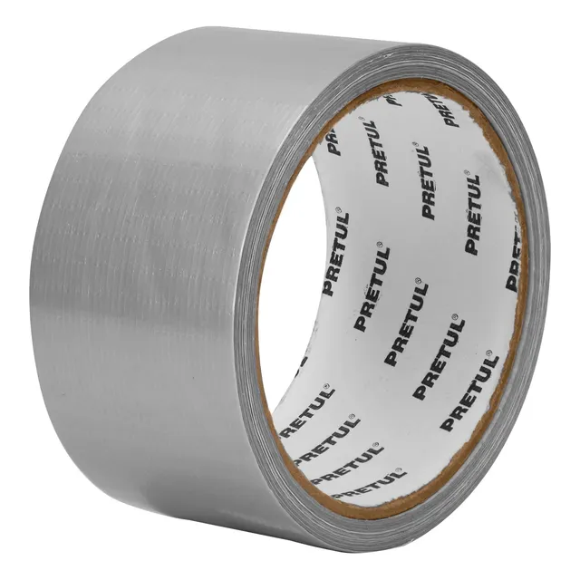 Cinta Ducte Tape 48mm X 10metros Pretul Espesor 0.16 Mm