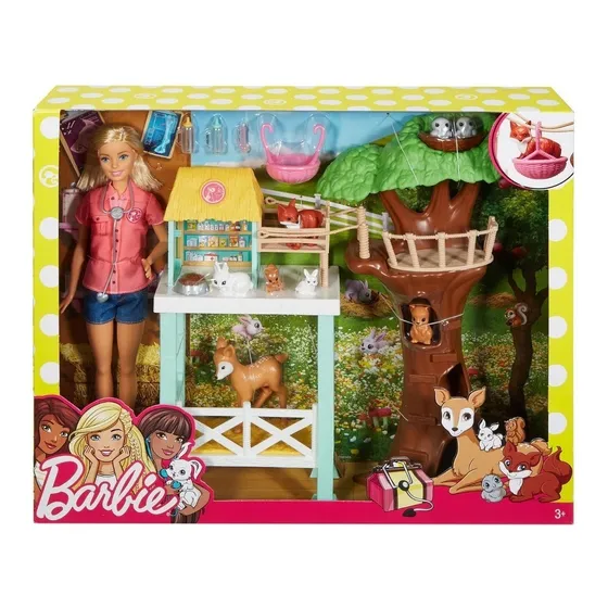 Muñeca Barbie Mattel Careers Rescate De Animalitos