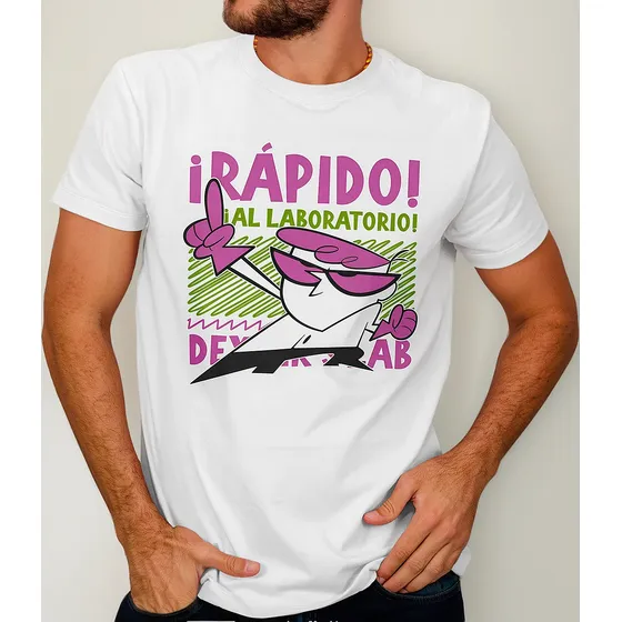 Playera El Laboratorio De Dexter Caricaturas Para Hombre #68