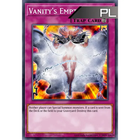 Vanity's Emptiness - Ra03-en246 Platinum Yugioh!