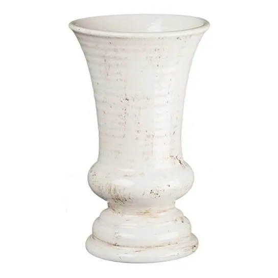Sullivans Color Blanco Antiguo Urna De Ceramica Impermeable