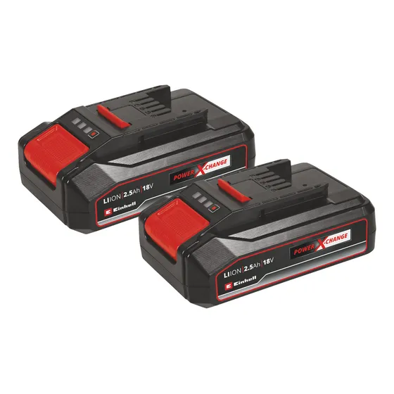 Baterías Einhell Twin Pack 2x2 5 Ah 18V 720W Pacote 2 unidades