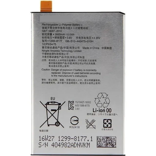 Batería Lip1621erpc Compatible Sony Xperia X / Xperia L1