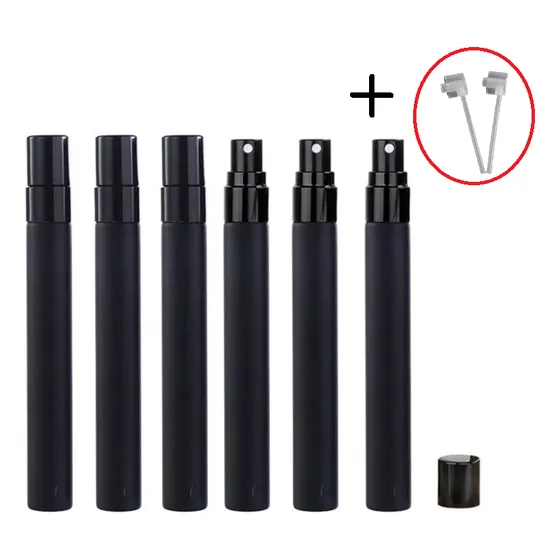 8 Pzs Mini Atomizador P Perfume Recargable Viaje 10ml Decant