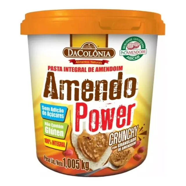 Mantequilla De Maní Power Crunchi 500g  -graviola