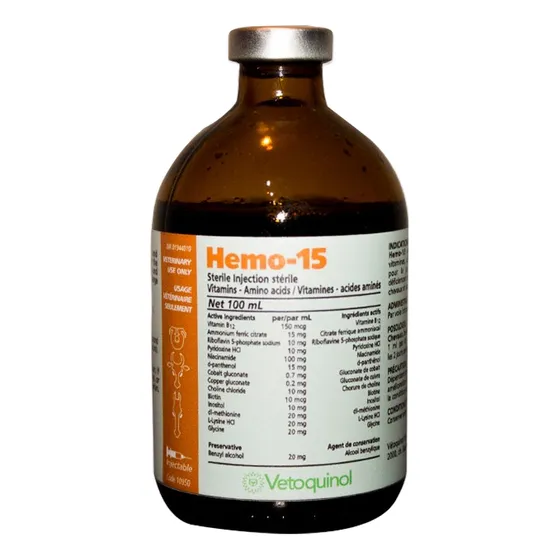 Hemo-15  Revigorante P/ Cavalos E Potros Red Cell Farex 100m