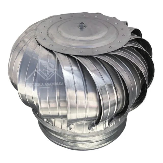 Extractor Eolico 12 Pulgadas Aluminio  (vmax 12 )