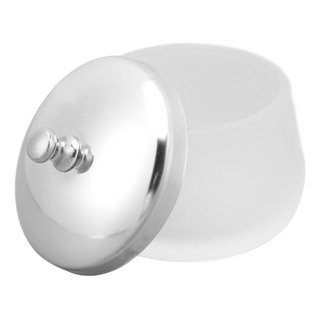 Exquisito Plato De Vidrio Esmerilado Nail Cup Art Con Tapa D Exquisito Plato De Vidrio Esmerilado Nail Cup Art Con Tapa D