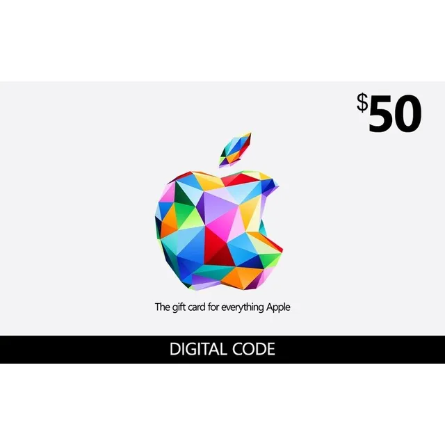 Tarjeta Itunes Apple Card Gift Card 50 Usd Usa Prepago