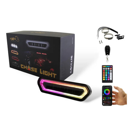 Luz Led Chase De Reversa Rgb Bluetooth Control Remoto Luz Led Chase De Reversa Rgb Bluetooth Control Remoto