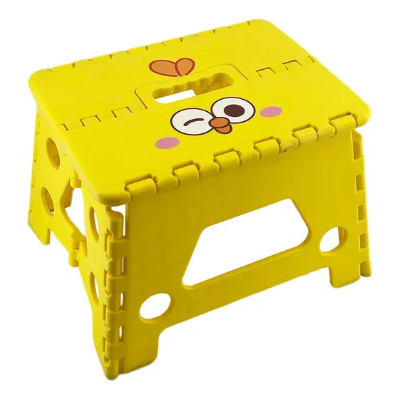 Taburete Plegable Amarillo