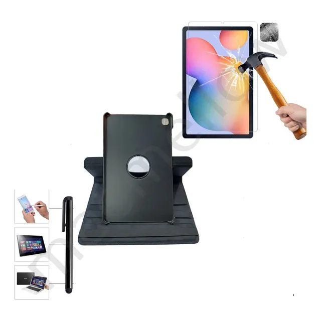 Funda + Mica + Lapiz Para Samsung Tab S6 Lite 10.4 Sm-p610