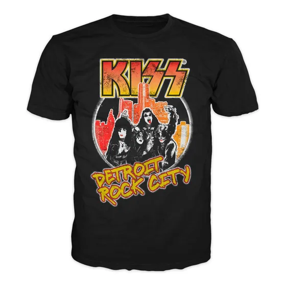 Camiseta Kiss Banda Heavy Metal Rock Clásico Adultos Niños 