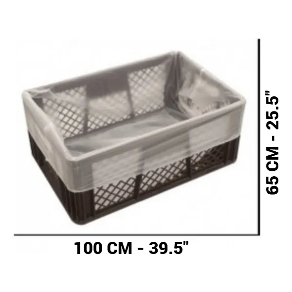 Bolsa Tina Canastilla Paquete X100 Original Calidad Premium
