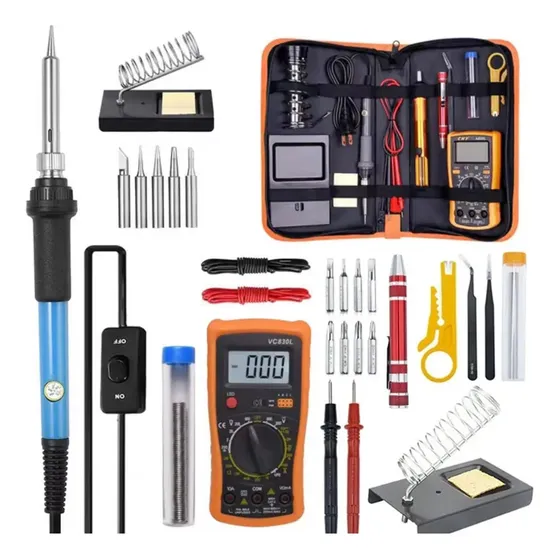Kit Completo De Inspeção Eletrônica De Solda