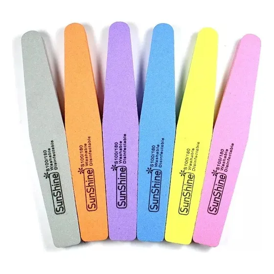 Limas Sponge 100/180 Para Uñas 10 Unidades