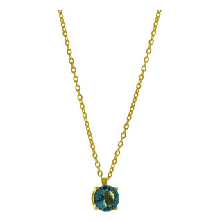 Collar Dorado Sencillo Rondel Color 8mm Acero Inoxidable Collar Dorado Sencillo Rondel Color 8mm Acero Inoxidable