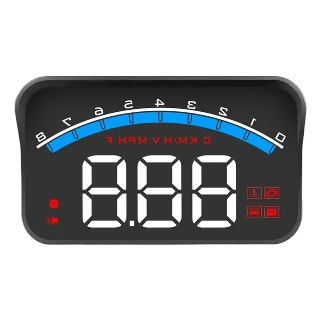 Obd Portátil Automotriz Hud Hd Heads Up Display