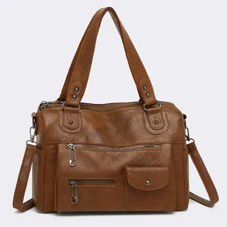 Bolsa Grande Feminina Versátil Ombro Transversal Reforçada
