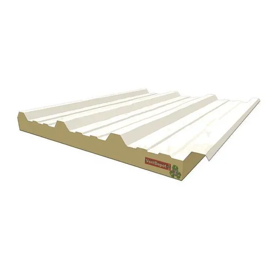 Multipanel Para Naves Industriales, Mxgro-040, 1.0x3.0m, Es