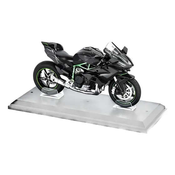 Modelo De Moto Miniatura Kawaski H2r Con Luz Y Sonido