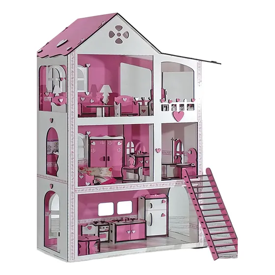 Casita Muñeca Luces 56