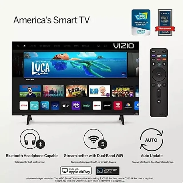 Vizio 24  Class D-series Fhd Led Smart Tv - D24fm-k01