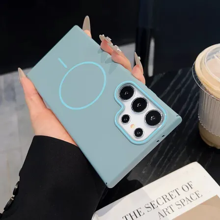 Case Capinha Antichoque Para Samsung Magsafe Slim Fosco Luxo