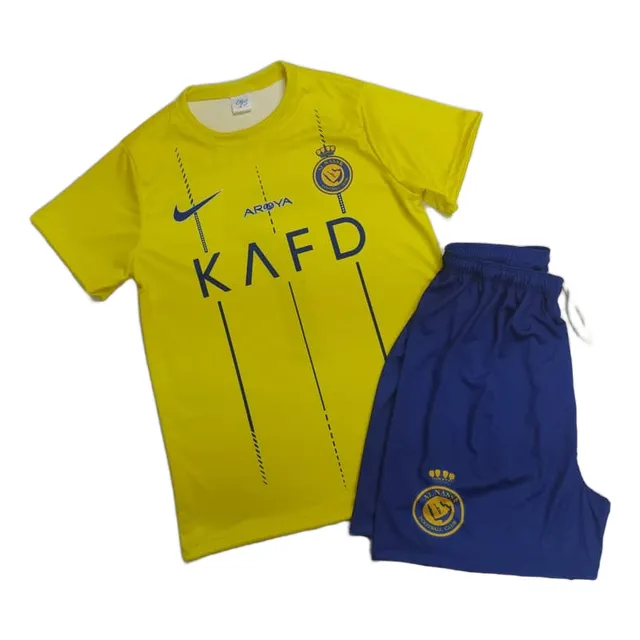 Conjunto Futbol Para Niños Al Nassr Cristiano Ronaldo