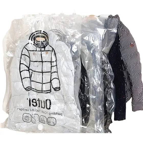 Compresión Al Vacío Bolsa Ropa Orden Closet Armario Viajes
