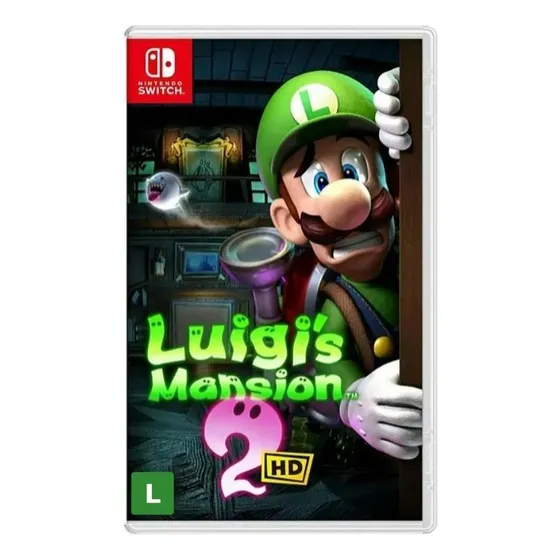 Luigis Mansion 2 Switch Br Midia Fisica