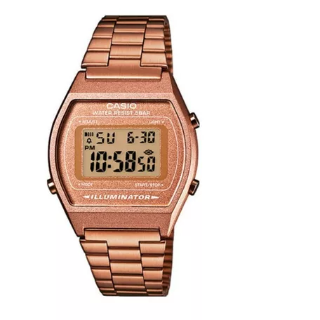 Reloj Casio Mujer B640wc Rose Gold Vintage Impacto Online