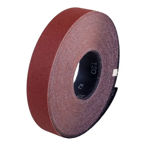 Lija Para Plomero Fandeli J-86 #120 Rollo 45.72mt X 1 1/2 Cantidad De Granos 120