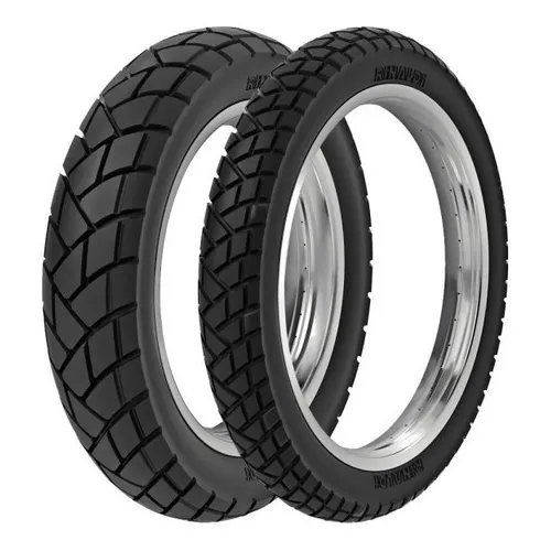Pneu Moto Rinaldi 110/90-17 E 90/90-19 R34 Bros Xre/190