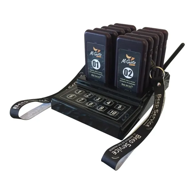 Pagers Para Hamburguesería / Administra Filas O Pedidos X10u