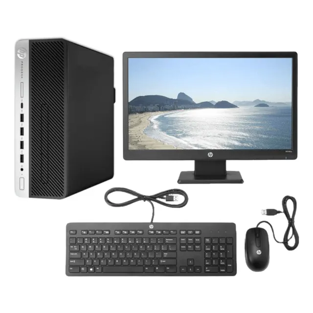 Hp Pc Intel I3 8va Gen 8gb Ram 500gb Hdd 19 Hd Led