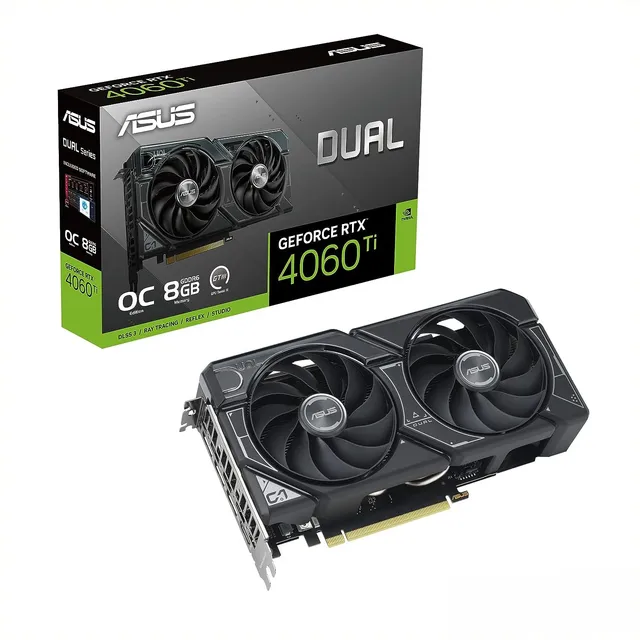 Asus Geforce Rtx 4060 Ti 8gb Gddr6 Oc Edition