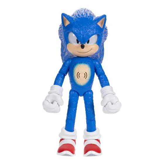 Figura Interactiva Sonic Luces Y Sonidos 30 Cm